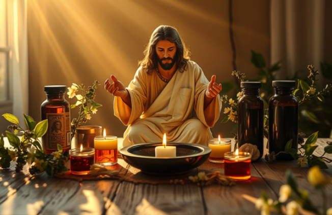 Os Óleos Essenciais Sagrados que Jesus Usou